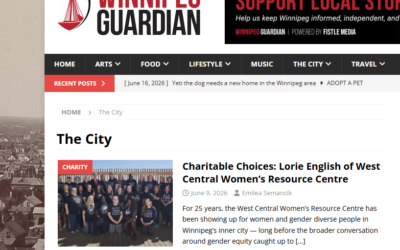 WCWRC Feature in Winnipeg Guardian