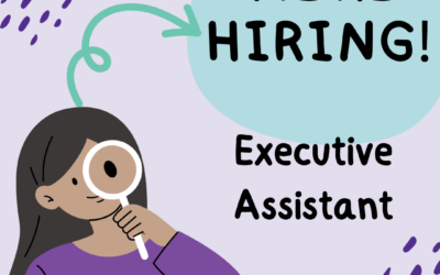 Employment Opportunity: Executive Assistant